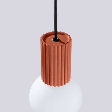 Pendel HALO 1xG9/8W/230V diameter 12 cm orange