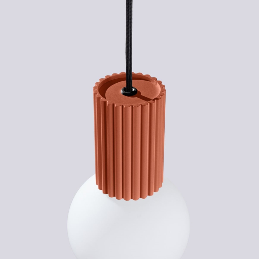 Pendel HALO 1xG9/8W/230V diameter 12 cm orange