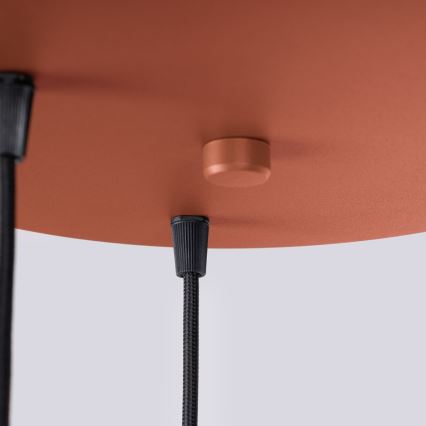 Pendel HALO 3xG9/8W/230V diameter 25 cm orange