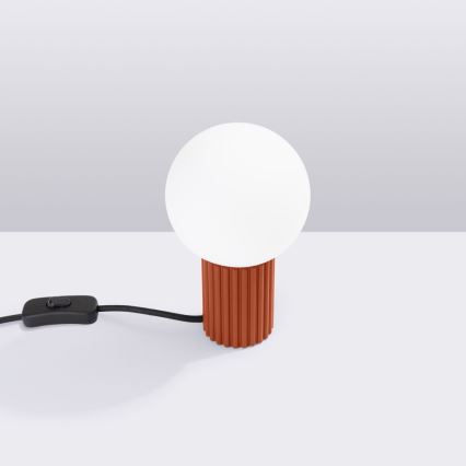 Bordlampe HALO 1xG9/8W/230V diameter 12 cm orange