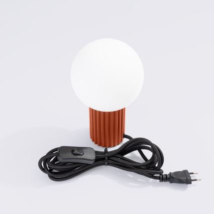 Bordlampe HALO 1xG9/8W/230V diameter 12 cm orange