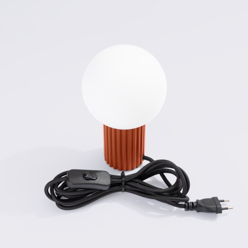 Bordlampe HALO 1xG9/8W/230V diameter 12 cm orange