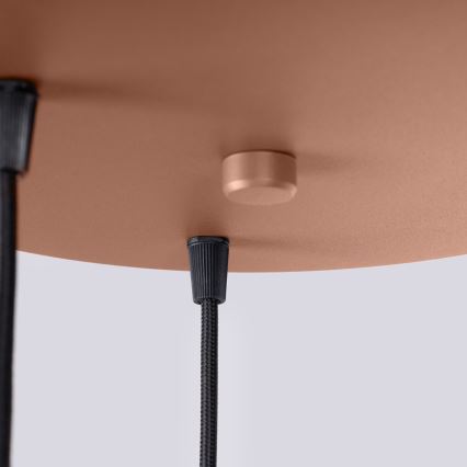 Pendel HALO 3xG9/8W/230V diameter 25 cm brun