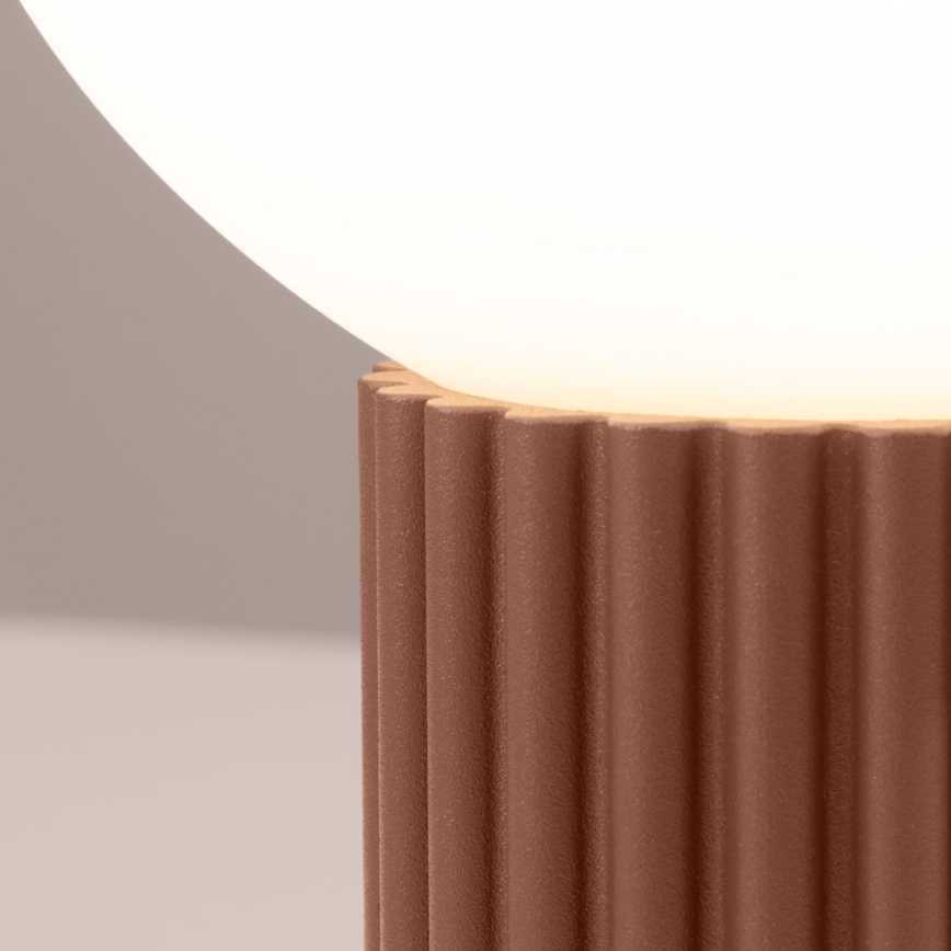 Bordlampe HALO 1xG9/8W/230V diameter 12 cm brun
