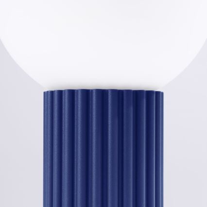 Bordlampe HALO 1xG9/8W/230V diameter 12 cm blå