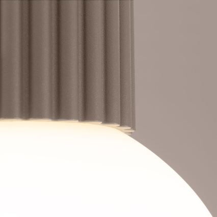 Loftlampe til badeværelse HALO 1xG9/8W/230V diameter 12 cm IP44 beige