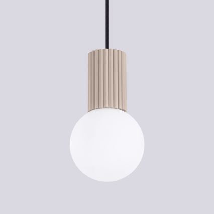 Pendel HALO 1xG9/8W/230V diameter 12 cm beige