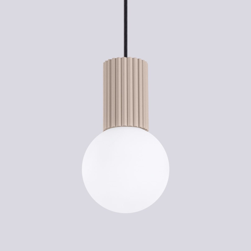Pendel HALO 1xG9/8W/230V diameter 12 cm beige