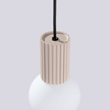 Pendel HALO 1xG9/8W/230V diameter 12 cm beige