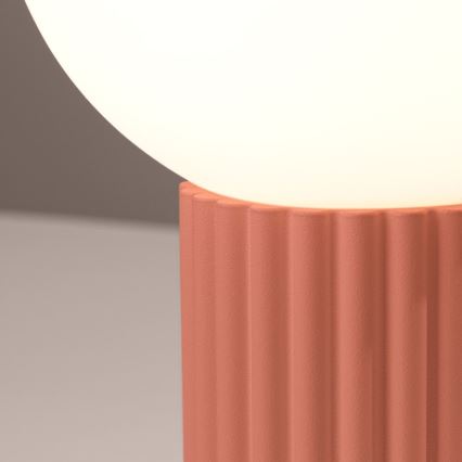 Bordlampe HALO 1xG9/8W/230V diameter 12 cm lyserød