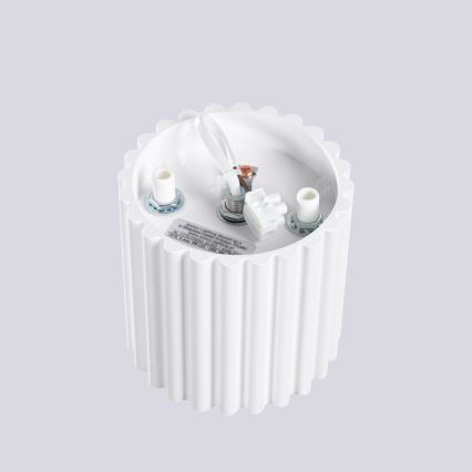 Spotarmatur AURA 1xGU10/10W/230V Ø 10 cm hvid