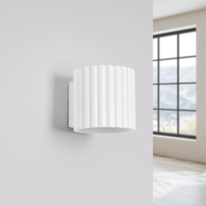 Væglampe AURA 1xG9/10W/230V hvid