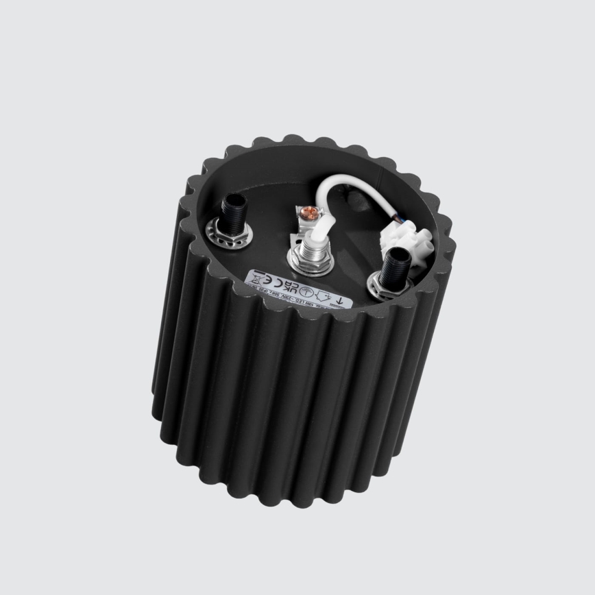 Spotlampe AURA 1xGU10/10W/230V 10 cm sort