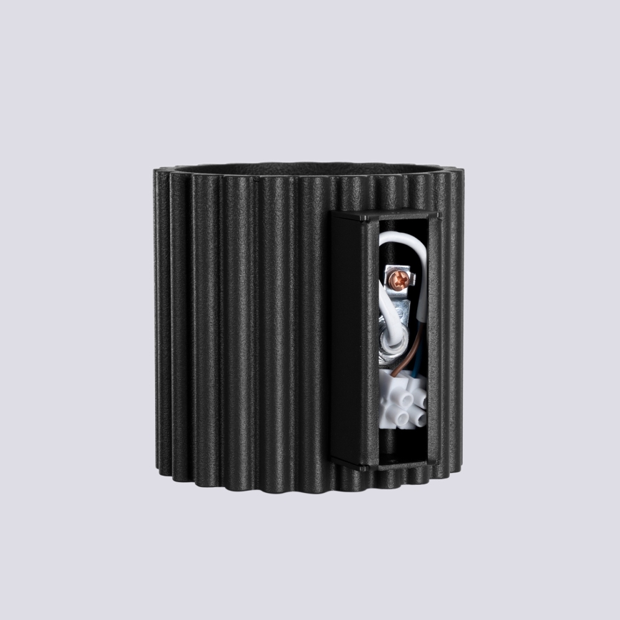 Væglampe AURA 1xG9/10W/230V sort