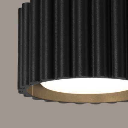 Spotlampe AURA 1xGX53/10W/230V Ø 10 cm sort