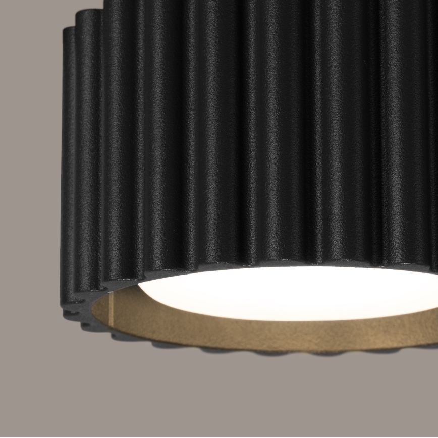 Spotlampe AURA 1xGX53/10W/230V Ø 10 cm sort