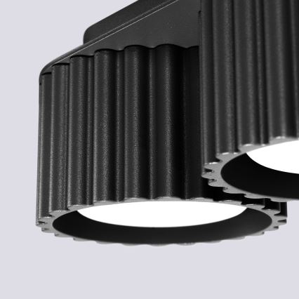 Spotlampe AURA 2xGX53/10W/230V sort