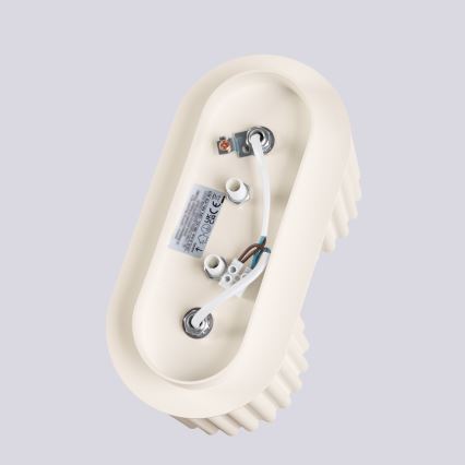 Spotlampe AURA 2xGU10/10W/230V cremefarvet