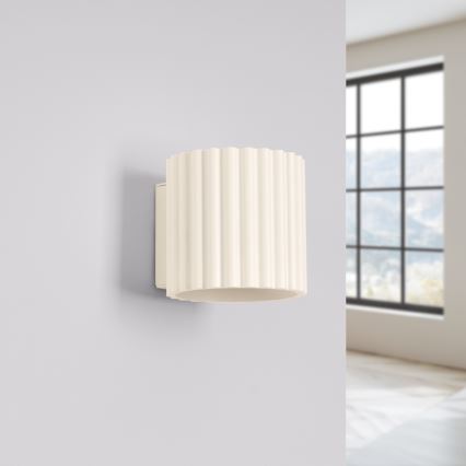 Væglampe AURA 1xG9/10W/230V creme