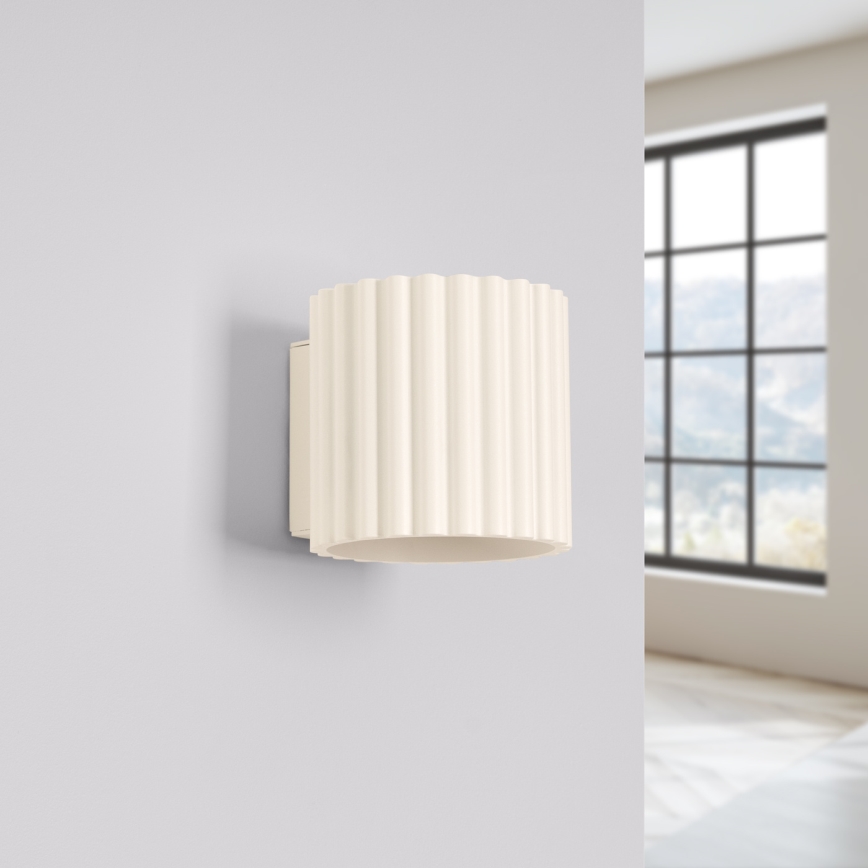 Væglampe AURA 1xG9/10W/230V creme