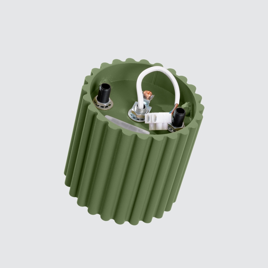 Spotarmatur AURA 1xGU10/10W/230V 10 cm grøn