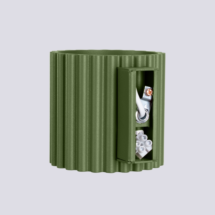 Væglampe AURA 1xG9/10W/230V grøn