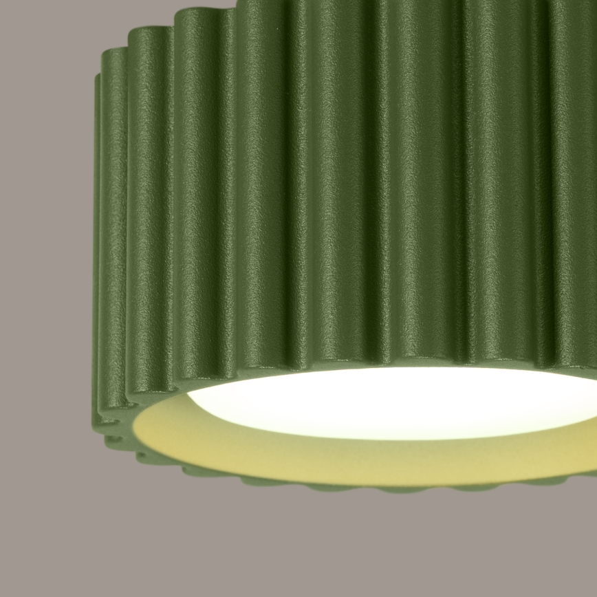 Spotlampe AURA 1xGX53/10W/230V 6 cm grøn