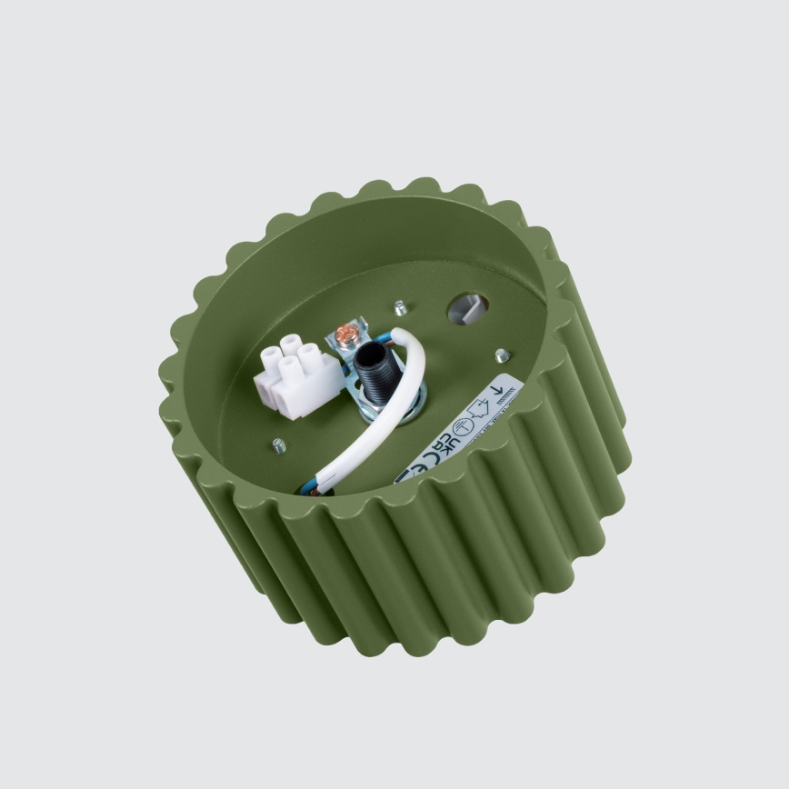 Spotlampe AURA 1xGX53/10W/230V 6 cm grøn
