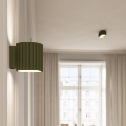 Spotlampe AURA 2xGX53/10W/230V grøn