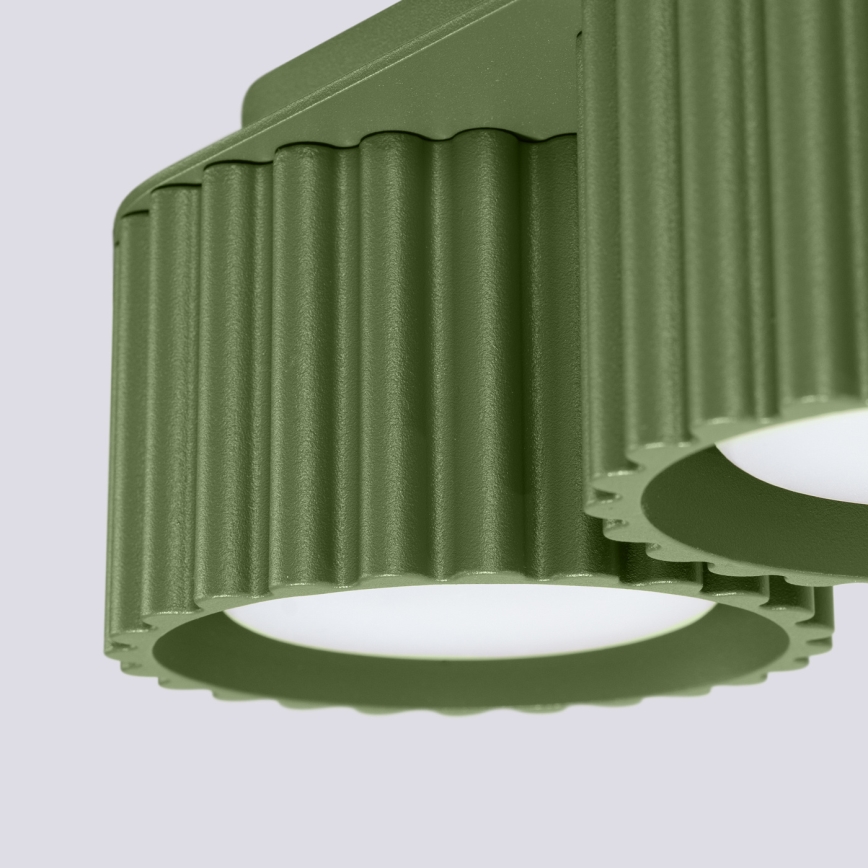 Spotlampe AURA 2xGX53/10W/230V grøn