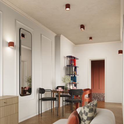 AURA spotlampe 1xGU10/10W/230V 10 cm orange