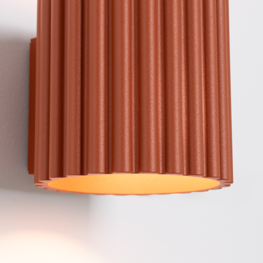 Væglampe AURA 1xG9/10W/230V orange