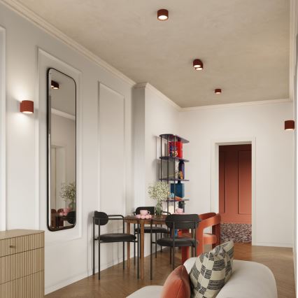 Spotlampe AURA 2xGX53/10W/230V orange