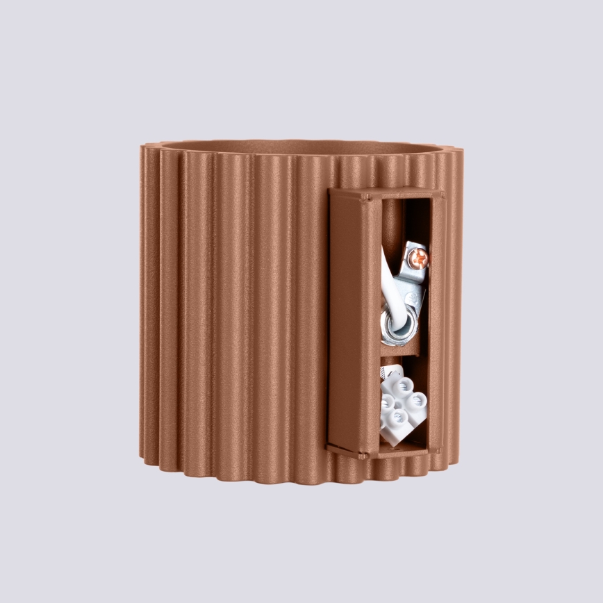 Væglampe AURA 1xG9/10W/230V brun