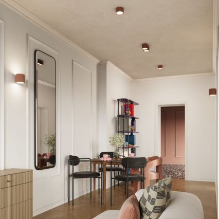 Spotlampe AURA 1xGX53/10W/230V 6 cm brun