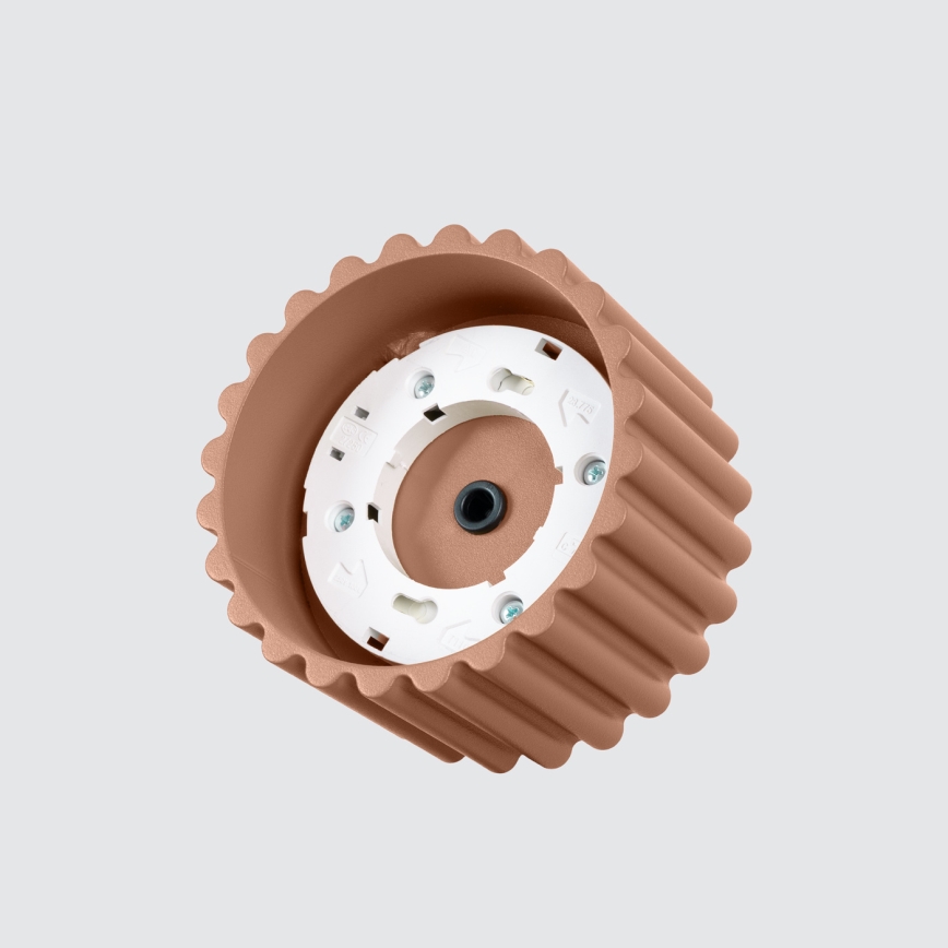 Spotlampe AURA 1xGX53/10W/230V 6 cm brun