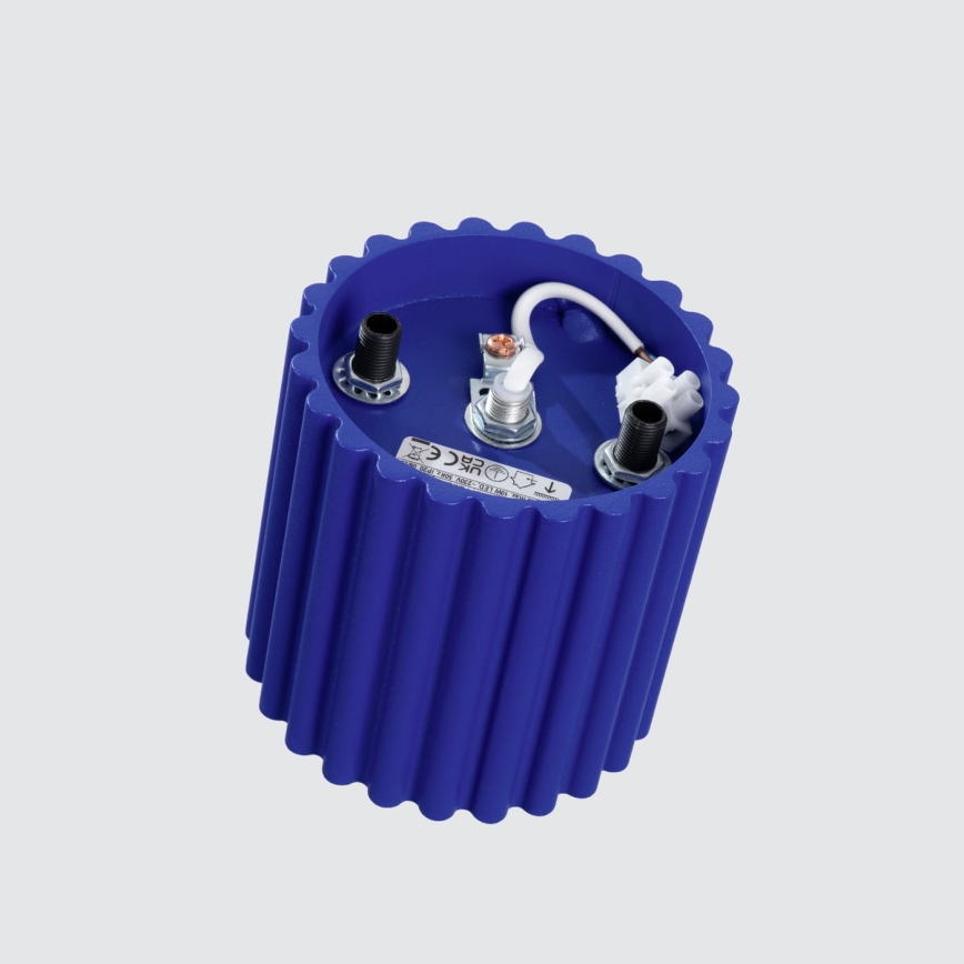 Spotarmatur AURA 1xGU10/10W/230V Ø 10 cm blå