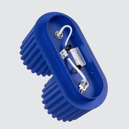 Spotlampe AURA 2xGU10/10W/230V blå