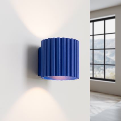 Væglampe AURA 1xG9/10W/230V blå