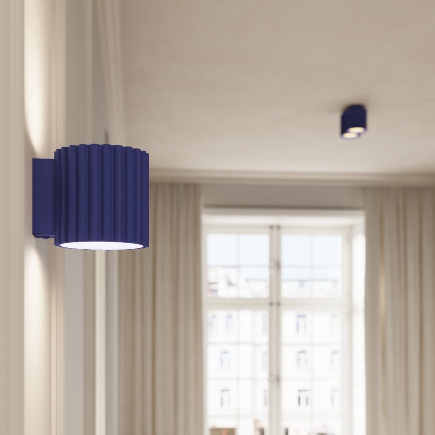 Væglampe AURA 1xG9/10W/230V blå
