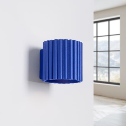 Væglampe AURA 1xG9/10W/230V blå