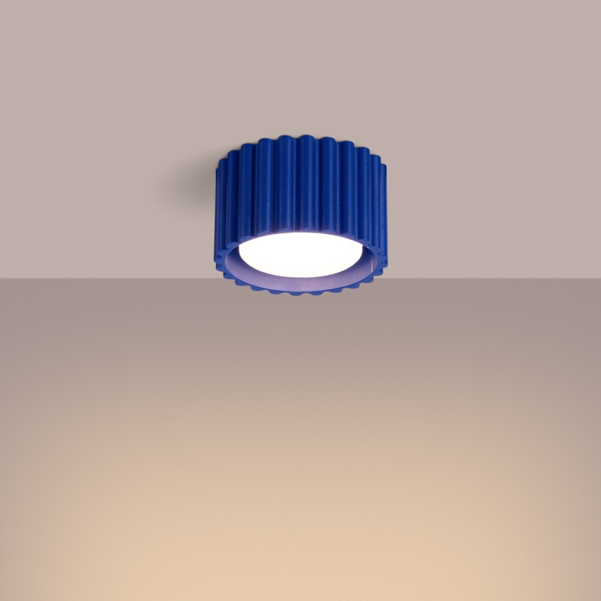 Spotlampe AURA 1xGX53/10W/230V Ø 10 cm blå