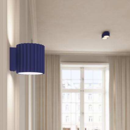 Spotlampe AURA 2xGX53/10W/230V blå