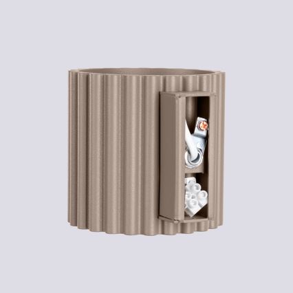 Væglampe AURA 1xG9/10W/230V taupe
