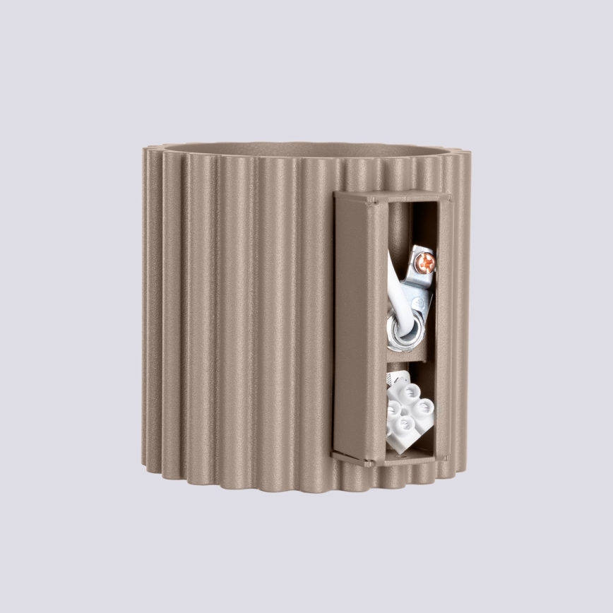 Væglampe AURA 1xG9/10W/230V taupe