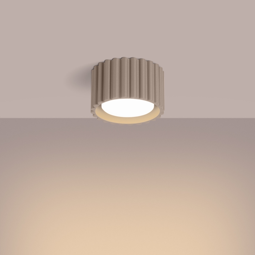 Spotlampe AURA 1xGX53/10W/230V 6 cm taupe