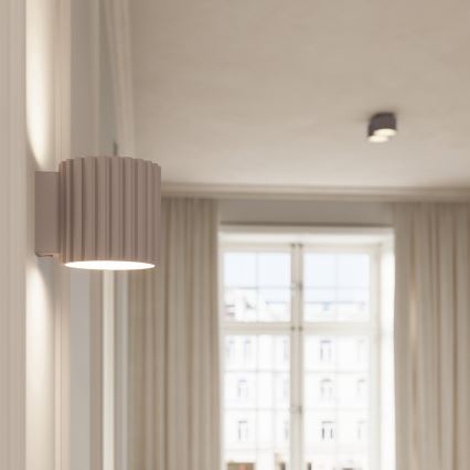 Spotlampe AURA 2xGX53/10W/230V, taupe
