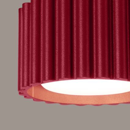 Spotlampe AURA 1xGX53/10W/230V Ø 10 cm rød