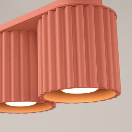 Spotlampe AURA 2xGU10/10W/230V rosa