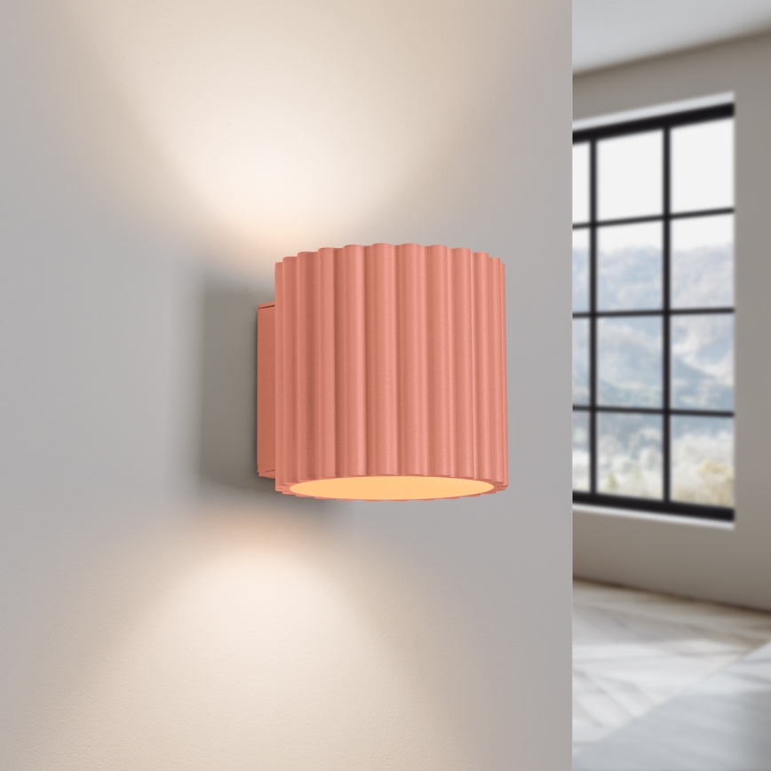 Væglampe AURA 1xG9/10W/230V rosa